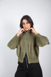 Urban Fringe Jacket-Olive